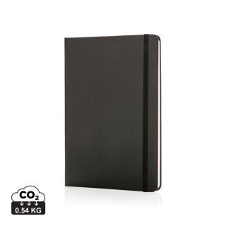 Libreta plana A5 básica de tapa dura personalizada